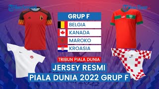 Jersey rup F : Belgia, Kanada, Maroko, Krasia G Piala
