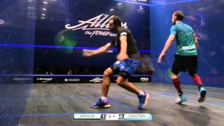 QuickHit: ABSOLUTELY BRUTAL RALLY - Ramy Ashour & Gregory Gaultier