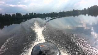 Адмирал АМ 305 и Suzuki DF6 вдвоем