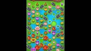 Blossom Blast Saga Level 325 No Booster