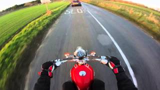 Honda CG 125 Suzuki GS 125 and Yamaha YZF-R125 GOPRO Ride From School