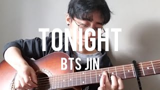 BTS Jin - Tonight (이 밤) Fingerstyle Guitar Cover w/Chords