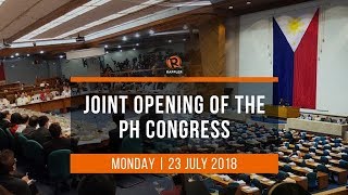 LIVE: Joint opening of the Philippine Congress