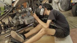 Крутой ВЫХЛОП своими руками на БОББЕР из Днепра / making exhaust pipes