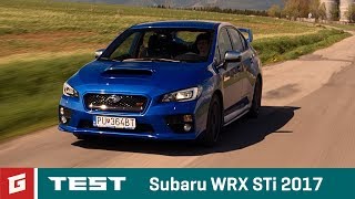 Subaru STi 2017 - TEST- GARÁŽ.TV - Rasťo Chvála