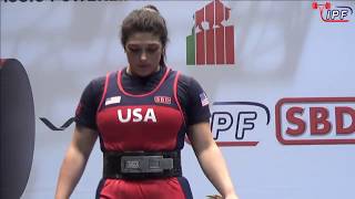 DANIELLA MELO | 2017 IPF JUNIOR RAW WORLD CHAMPIONSHIPS | (6/20/2017)