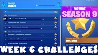 ALL Week 6 Season 9 Challenges Guide - Fortnite Battle Royale