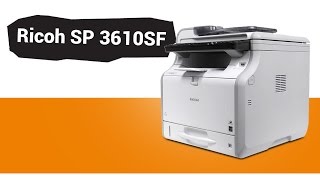 Ricoh SP 3610SF - wideorecenzja
