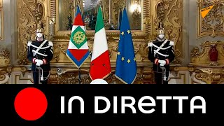 Le consultazioni del presidente della Repubblica Sergio Mattarella con le forze politiche