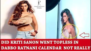KRITI SANON IN DABBOO RATNANI CALENDAR 2018