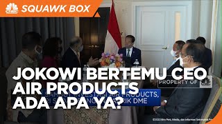 Bahas Proyek Hilirisasi, Jokowi Bertemu CEO Air Products