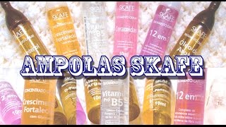 Ampolas de Tratamento Capilar Skafe