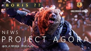 PROJECT AGORA - News 26/09/2018 - BORIS & héros jouables ? - Paragon 2 FR