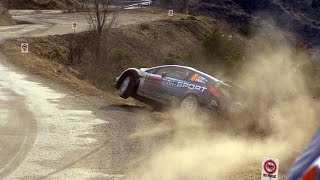 Rallye Monte Carlo 2015 crash Ott Tanak Ford Fiesta