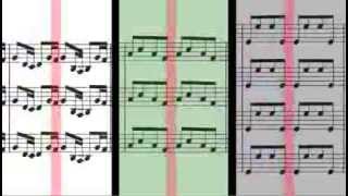 BWV 1048 - Brandenburg Concerto No.3 (Scrolling)
