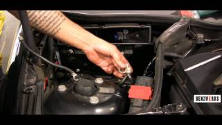 BENZWERKS C-CLASS(203) BATTERY REMOVAL