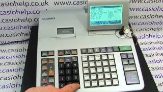 How To Program A PLU Product On The Casio SE-S400 SES400 SE-S800 SES800