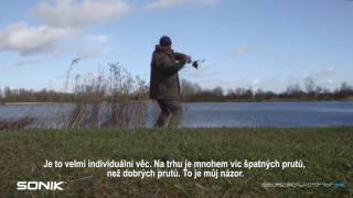 Frank Warwick cast&amp;#039;s the new Sonik Gravity X Carp Rods CZtitulky