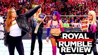 WWE ROYAL RUMBLE 2018 REVIEW & RESULTS! (Going in Raw Pro Wrestling Podcast)