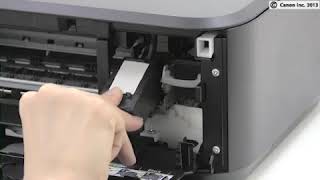 PIXMA E560 : Setting the ink cartridges