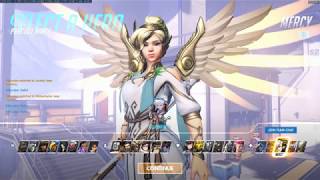 Overwatch Summer Games 2017 MERCY Skin in action