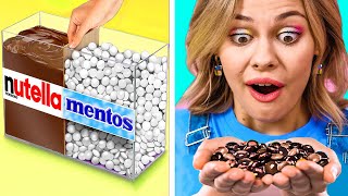 NGE-PRANK TEMEN PAKAI MAKANAN COKELAT! || Trik Makanan Keren oleh 123 GO Like!