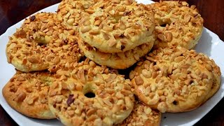 Песочное печенье "Кольцо с арахисом"/Shortbread "Ring of peanuts"