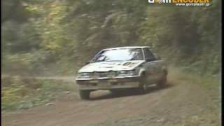 １９８４　関西オールスターラリー　１ステ　林道ＳＳ　走行編③