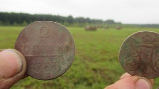 Добиваем деревеньку на скошеном поле(Minelab Safari)