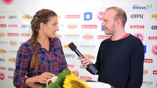 Sally im Interview auf der Baden Messe 2017