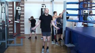 Федор Емельяненко, прыжки на скакалке.MTS