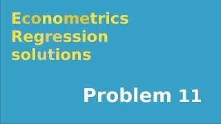 #11  F-test for overall significance in regression example