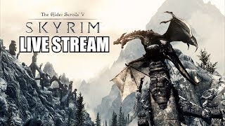 Getting a Dragon‘s Mask  | Skyrim Pt.4  (LIVE)