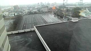 120225「岐阜都ホテルから見た長良川周辺の光景」