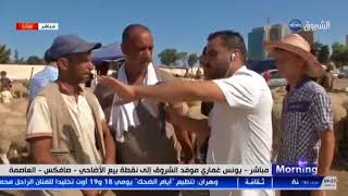 مباشر ... هذه اسعار الكباش في سوق "صافكس" مع موفد الشروق يونس غماري