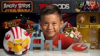 DEATH STAR TRENCH RUN - Angry Birds Star Wars II TELEPODS WEEK - Day 1