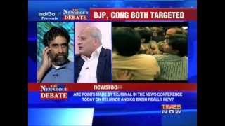 The Newshour Debate: Kejriwal targets Ambani - Part 2 of 3