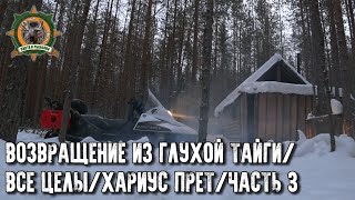 Возвращение из тайги/Все целые и невредимые/Супер рыбалка в глухозимье/Часть 3