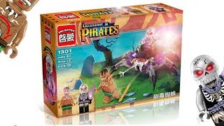Обзор на Enlighten Brick 1301 The Spider Legendary Pirates
