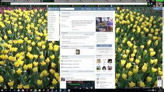 Google Chrome - Расширение - Живые обои ВК 1.9 - Живые обои, шрифты, тени и эффекты для ВК!