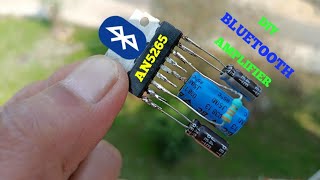 DIY BLUETOOTH AMPLIFIER WITH IC AN5265.