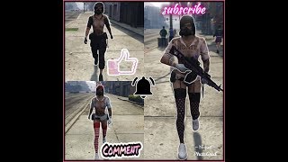 Gta V Online: Topless Female Outfit Glitch