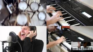 Carl Lindquist & César Zolhof - Supremacy (SPLIT-SCREEN COVER) | Muse