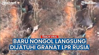 Granat LPR Bombardir Parit Berisi Prajurit Ukraina di Soledar