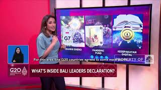What's Inside Bali Leaders Declaration?