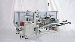 carton former erecting machine automatic case erector tested for Spanish customers 出口西班牙紙箱開箱機