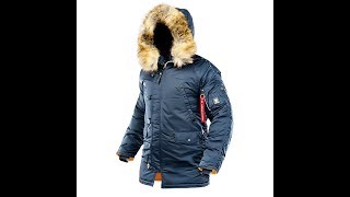 AIRBOSS Men's Parka N-3B Winter Parka/Thinsulate НОВОГОДНИЕ СКИДКИ