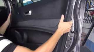 Разборка двери на Ssangyong Korando
