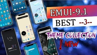 TOP 3 BEST THEME FOR EMUI 9.1 in 2020 || NEVER SEEN THEME FOR HONOR/HUAWEI ???