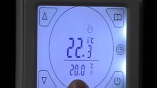 The Floor Warming Company - How to program the new T-Stat2_0002
